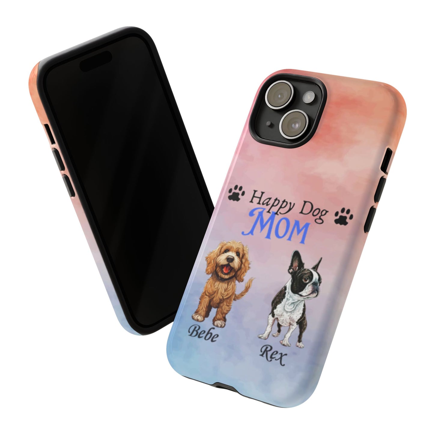 Dog Mom - Personalized - Whimsical Phone Cases - Mother's Day