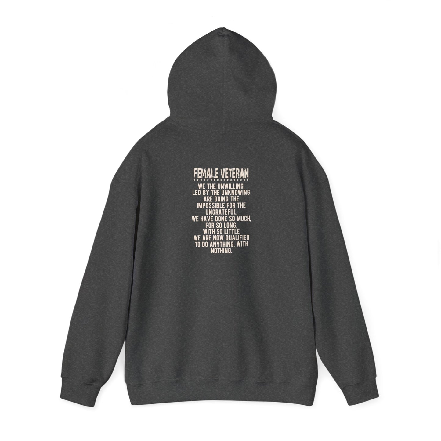 Military - Veteran - Unisex Heavy Blend™ Hooded Sweatshirt