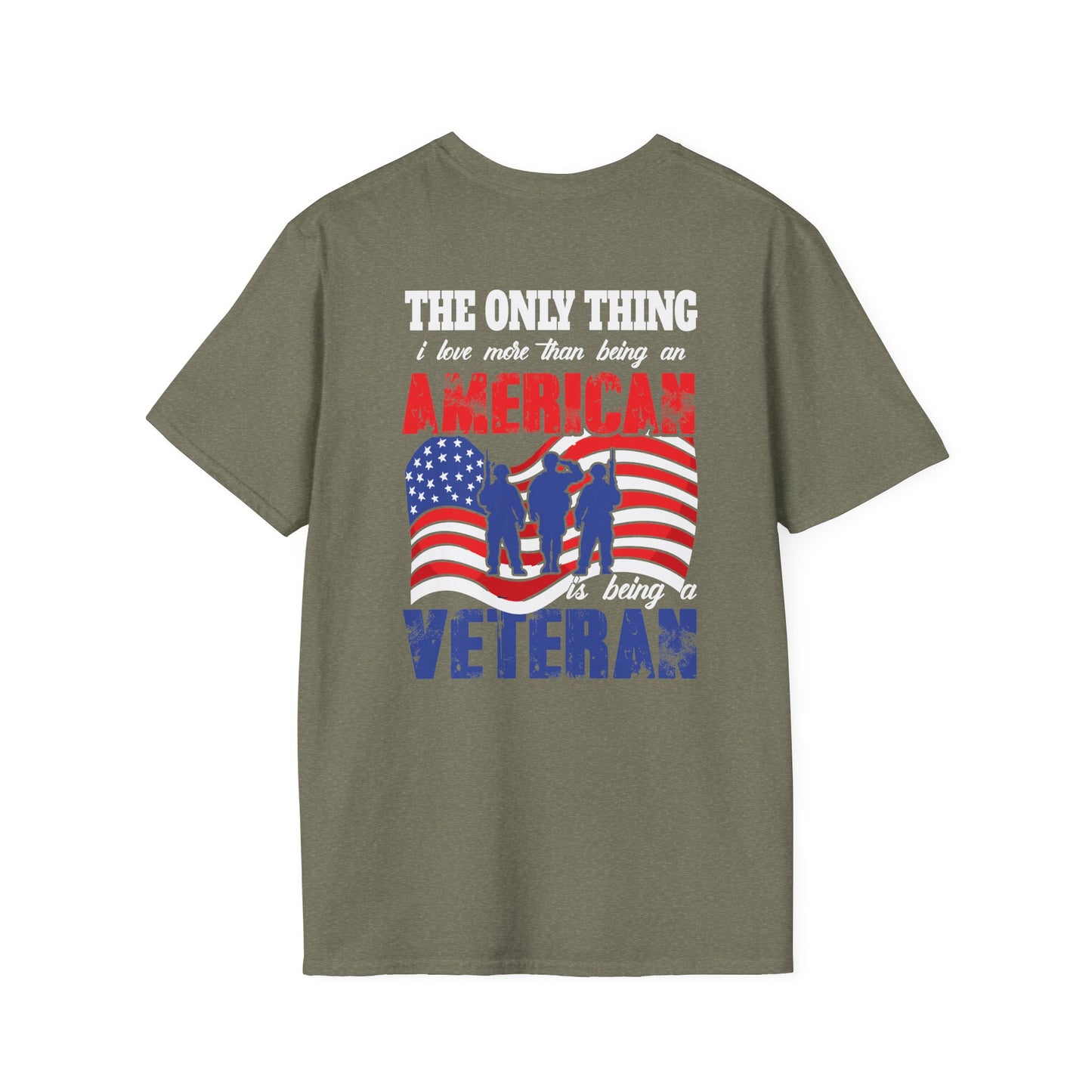 Military - Veteran - Unisex Softstyle T-Shirt