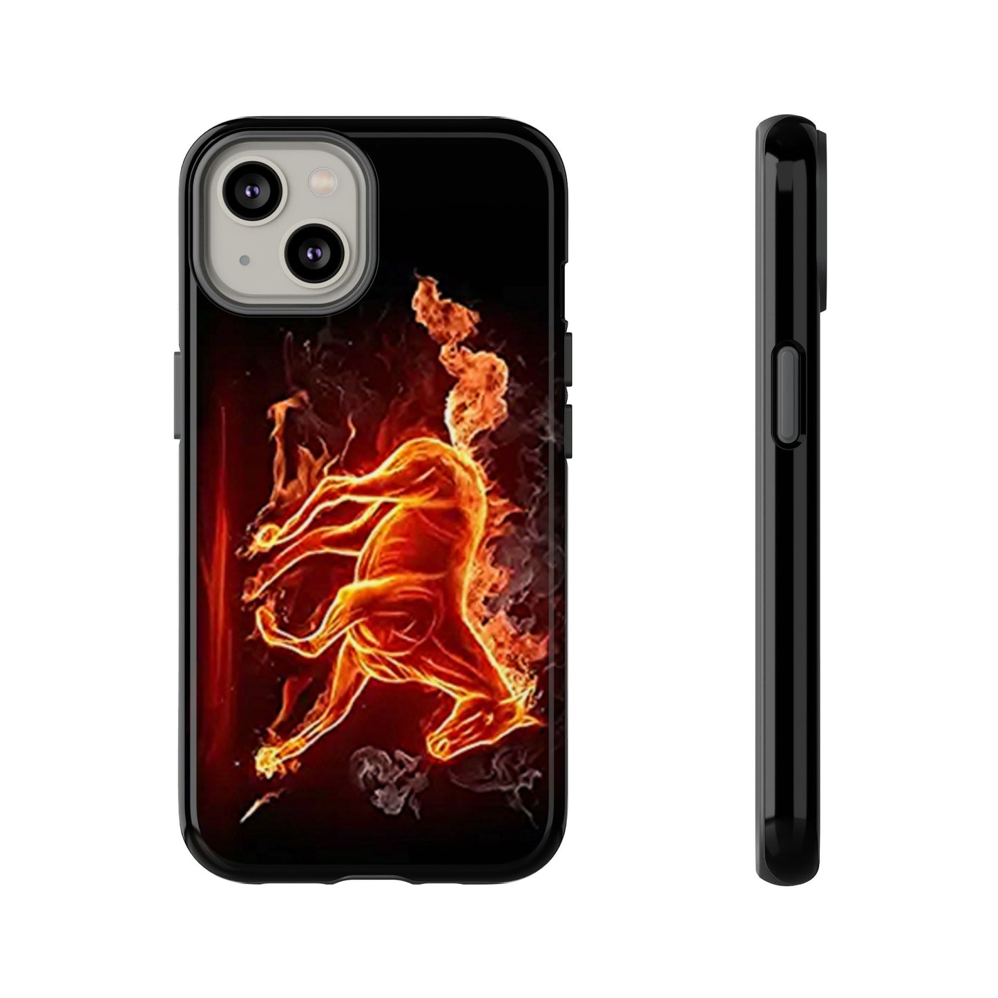 Burning Horse - Whimsical Phone Cases