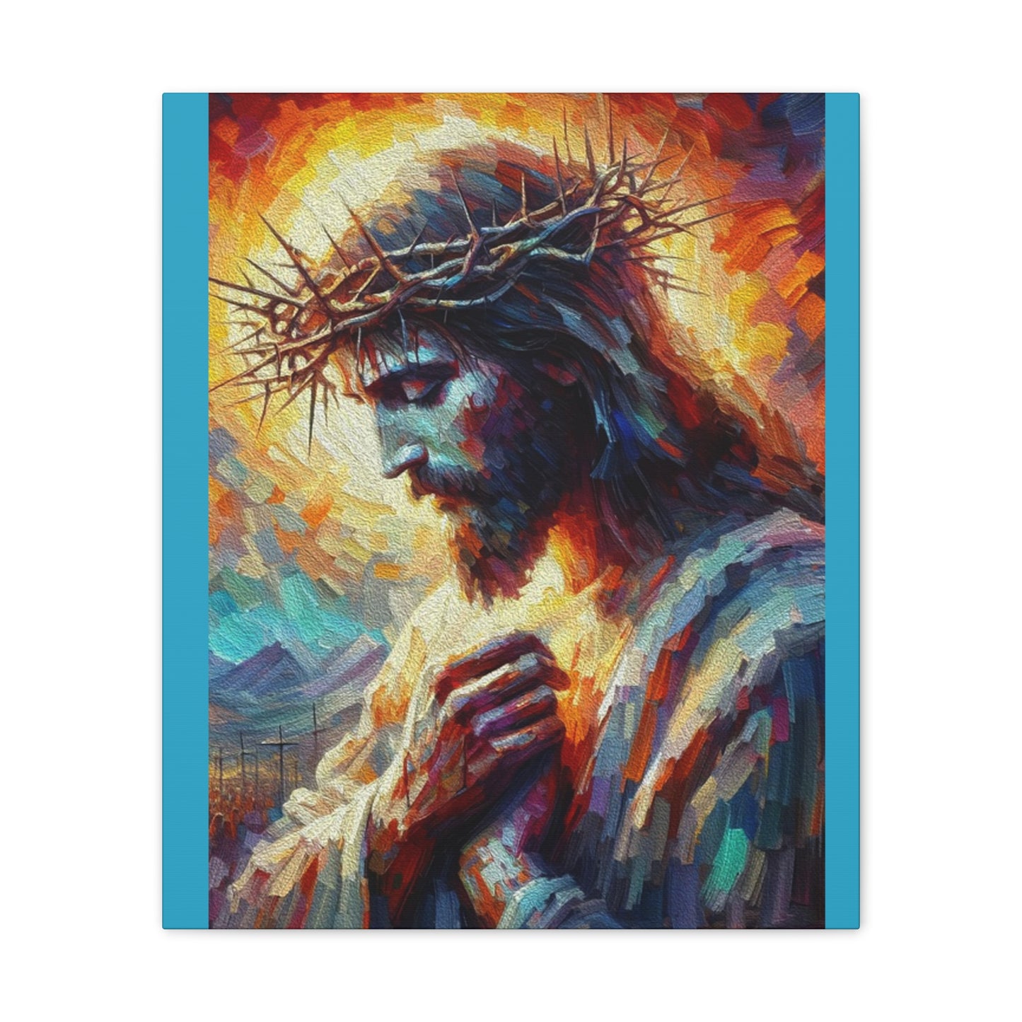 Crown of Thorns - Canvas Stretched, 0.75" - Easter