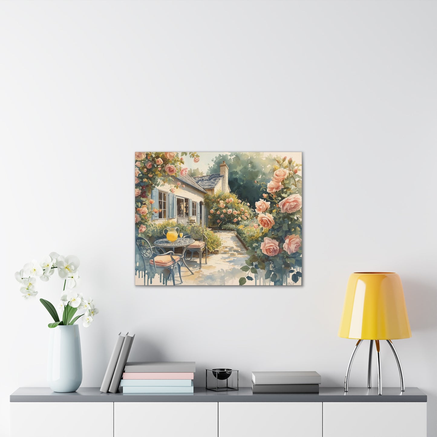 Lemonade on the Patio - Canvas Stretched, 0.75" - 2026 Wall Art Places