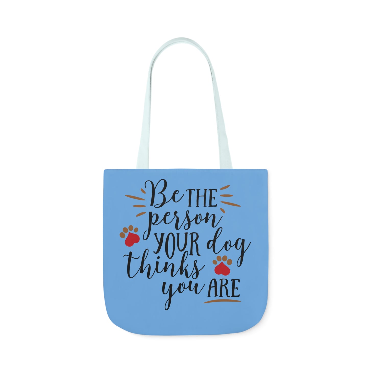 Be the Person - Canvas Tote Bag, 5-Color Straps