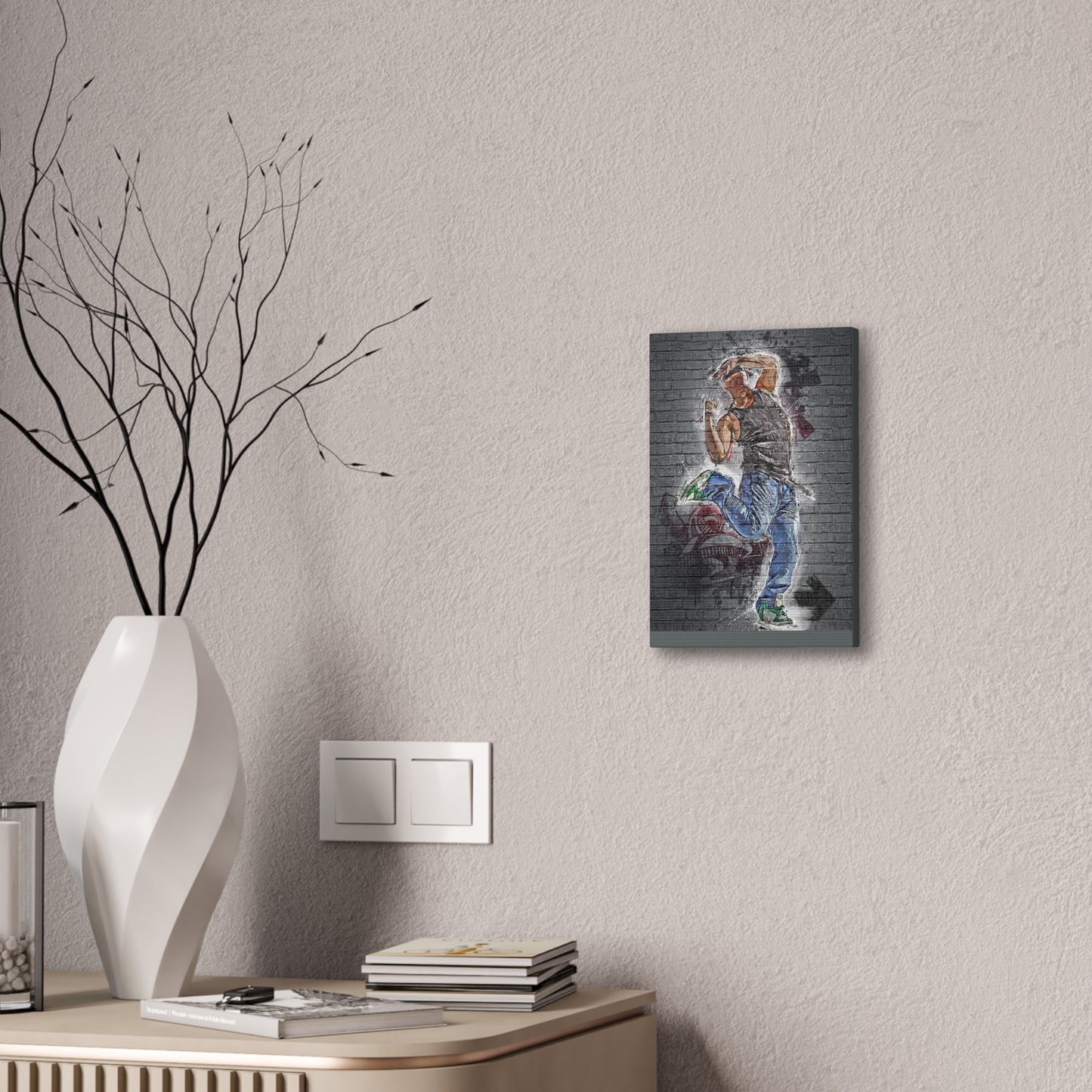 Wall Dancer - Canvas Stretched, 0.75"