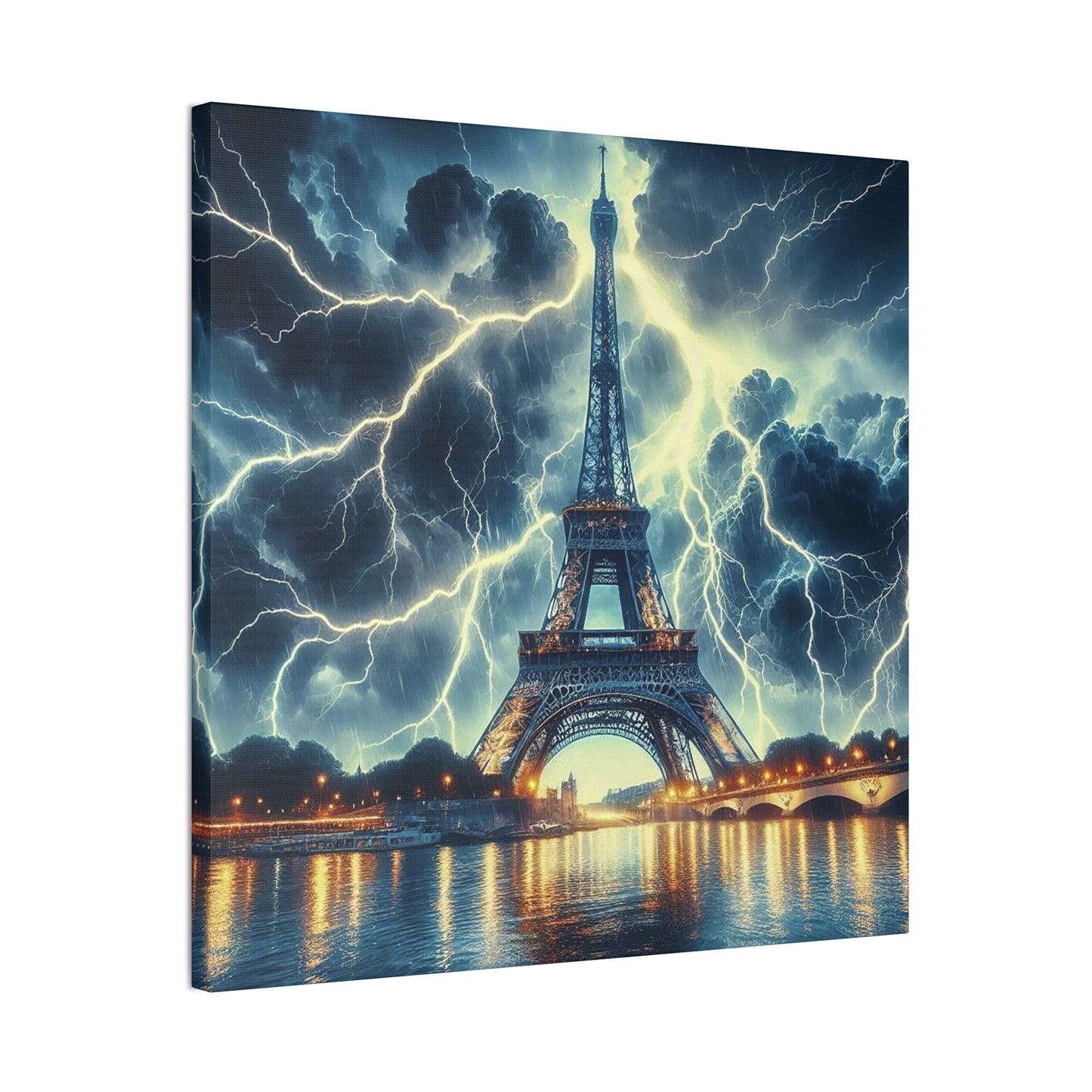 Eiffel Tower - Canvas Stretched, 0.75"