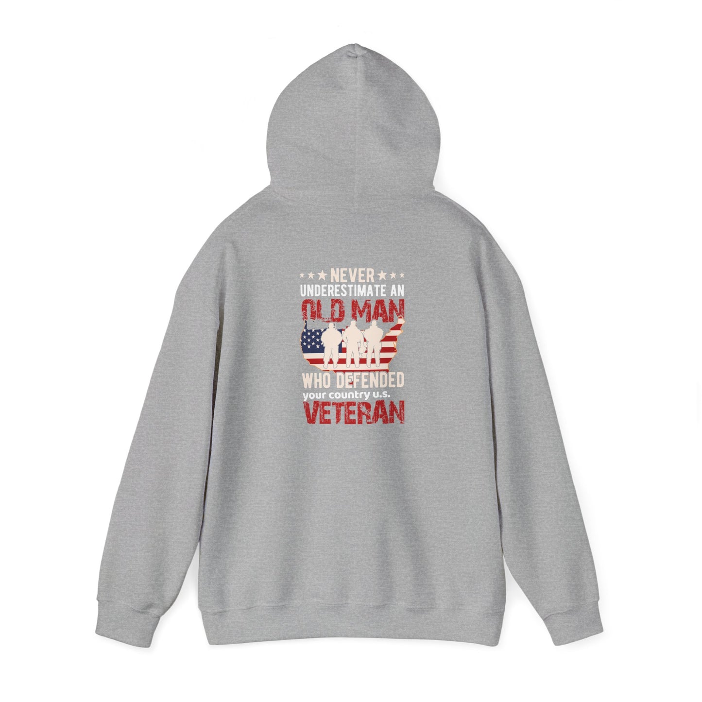 Military - Veteran - Unisex Heavy Blend™ Hooded Sweatshirt