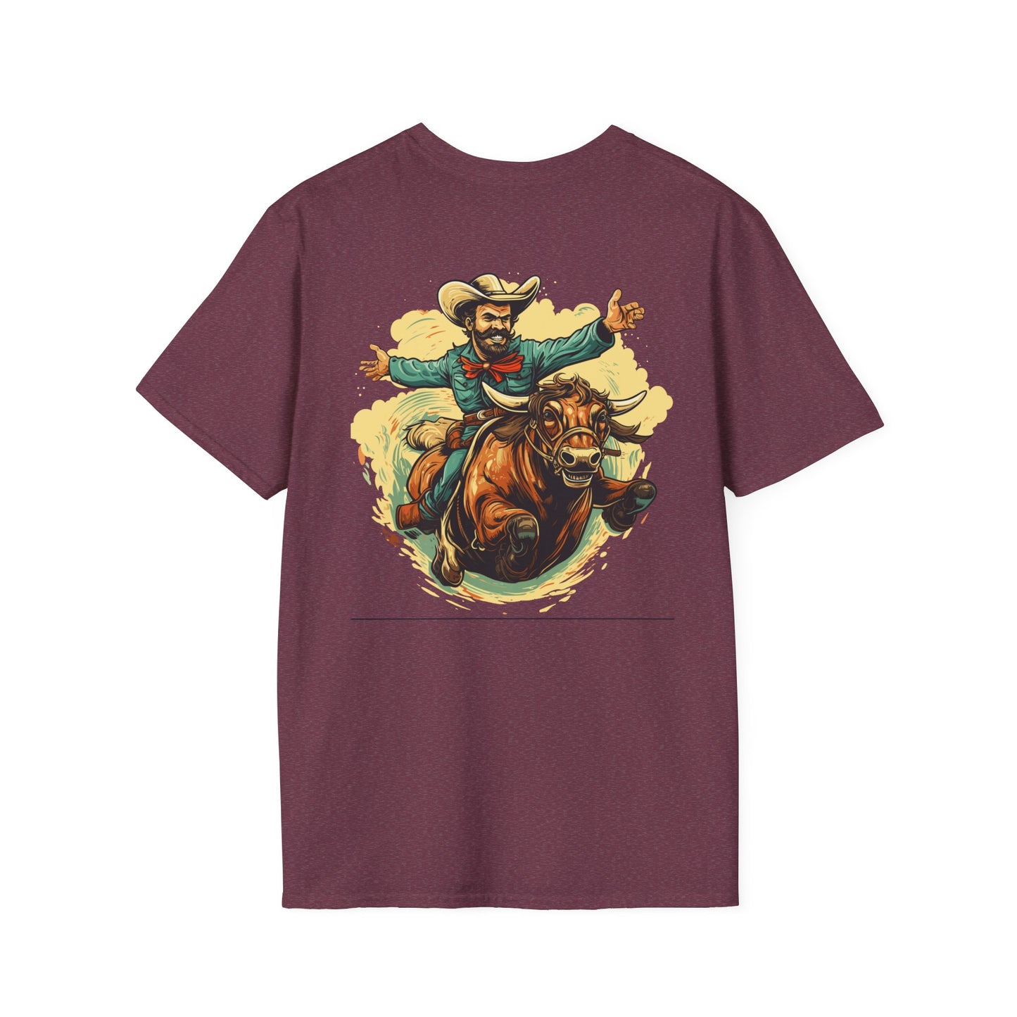 Bull Rider - Unisex Softstyle T-Shirt