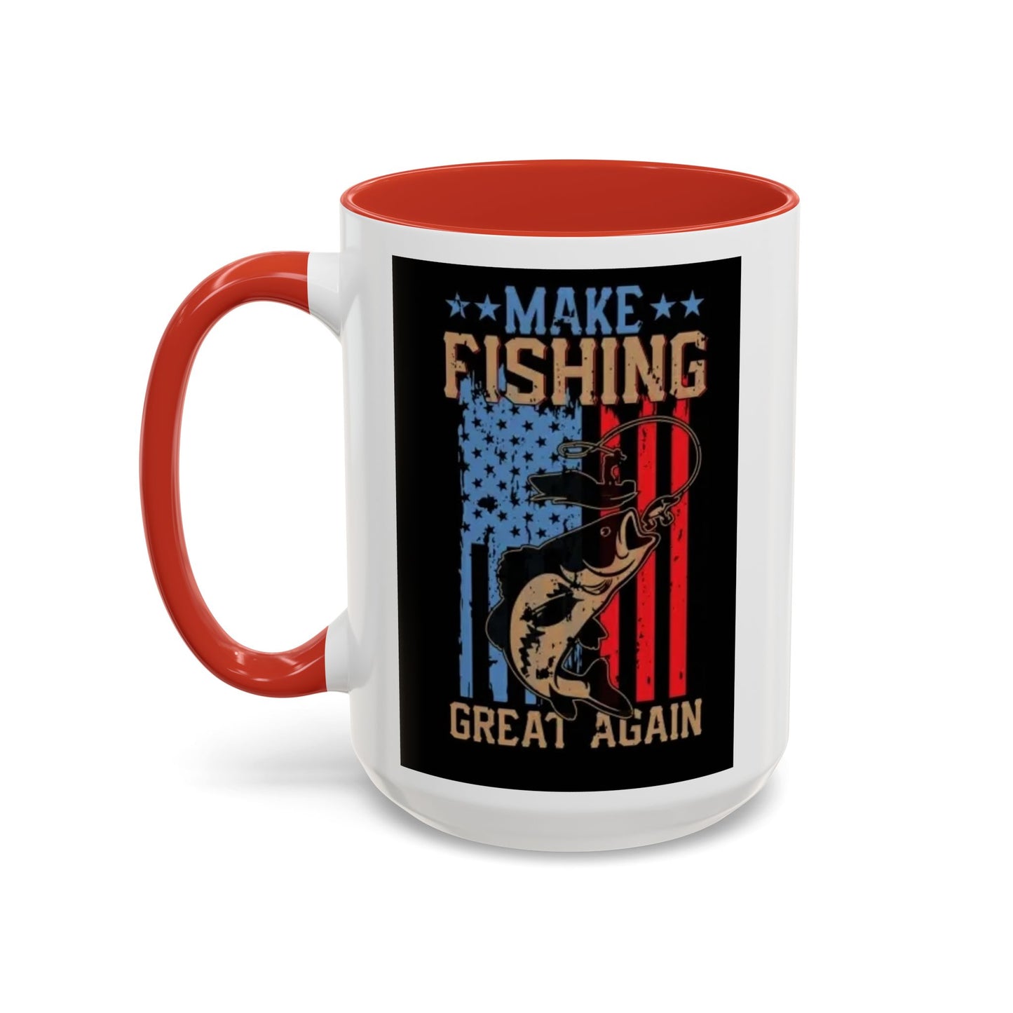 Make Fishing Great Again - Whimsical and Military Mugs