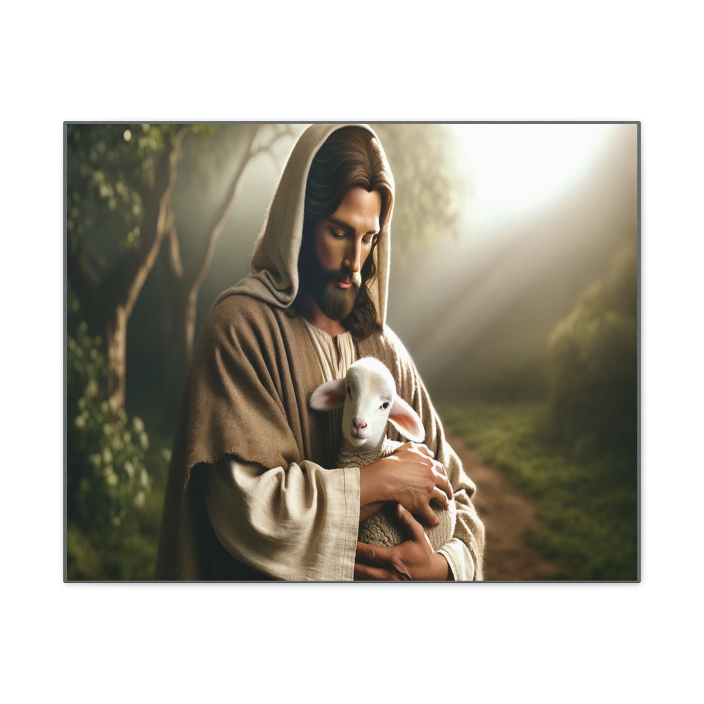 The Lamb of God - Canvas Stretched, 0.75" - Easter