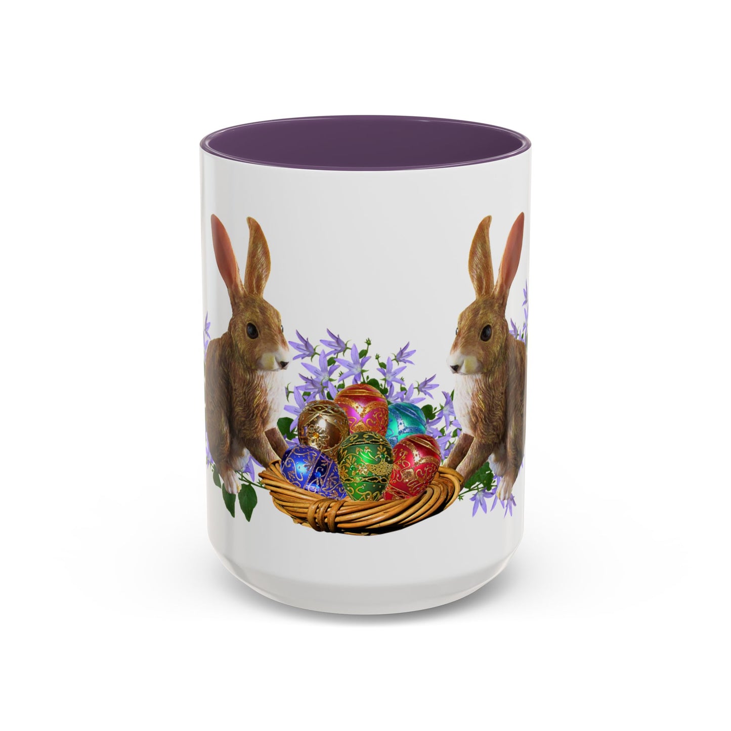 Bunnies - Accent Coffee Mug (11, 15oz) - Easter