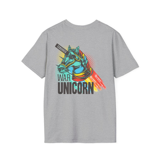 War Unicorn - Unisex Softstyle T-Shirts