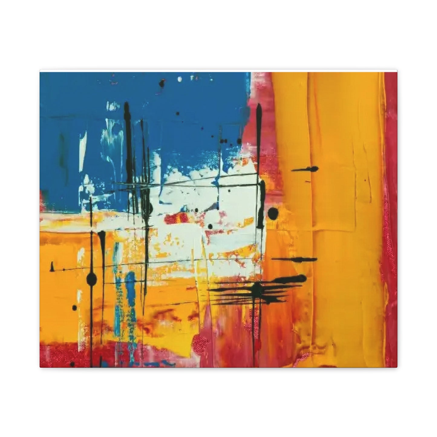 Beautiful Abstract Colors - Canvas Stretched, 0.75"