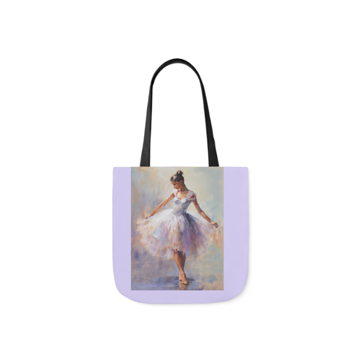 Dancer - Canvas Tote Bag, 5-Color Straps