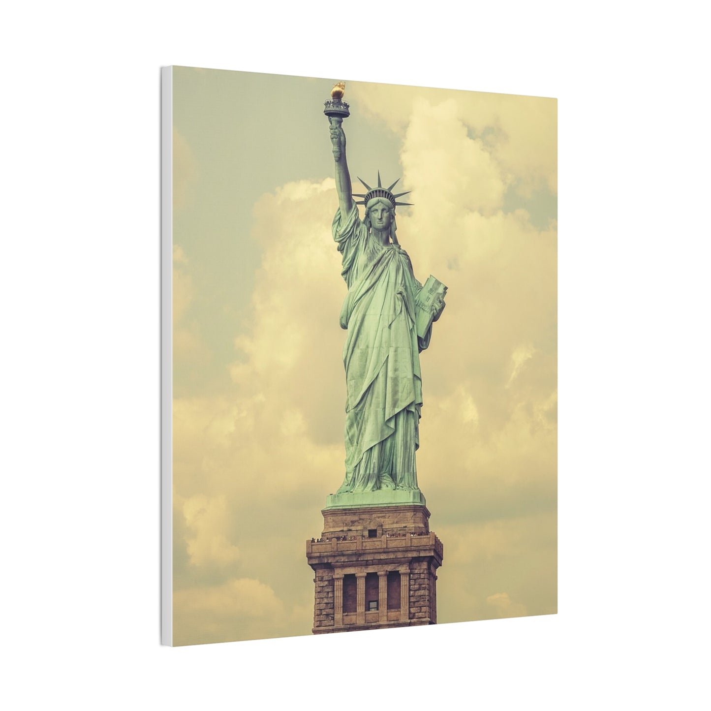 Statue of Liberty - Canvas Stretched, 0.75"