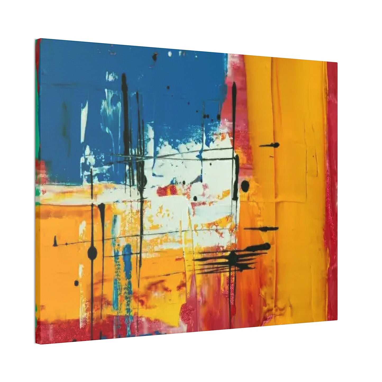 Beautiful Abstract Colors - Canvas Stretched, 0.75"