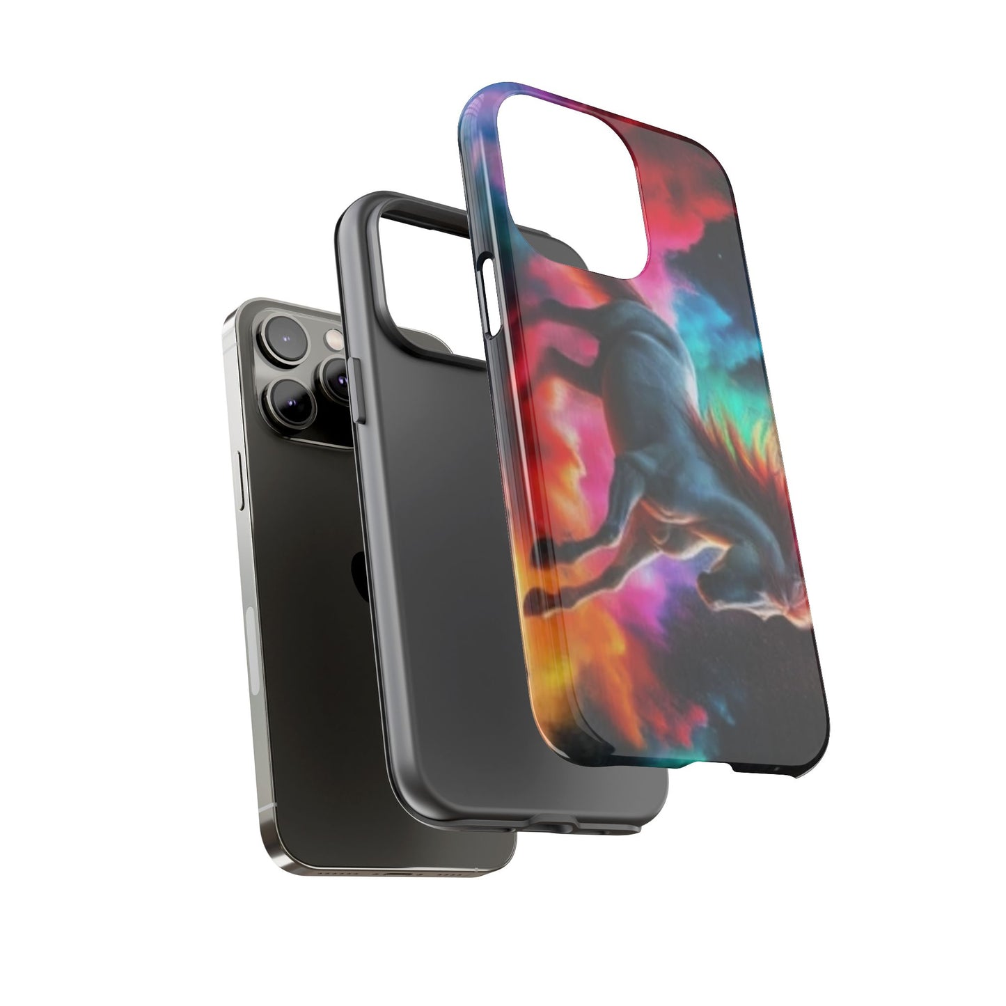 Colorful Horse - Tough Whimsical Phone Cases