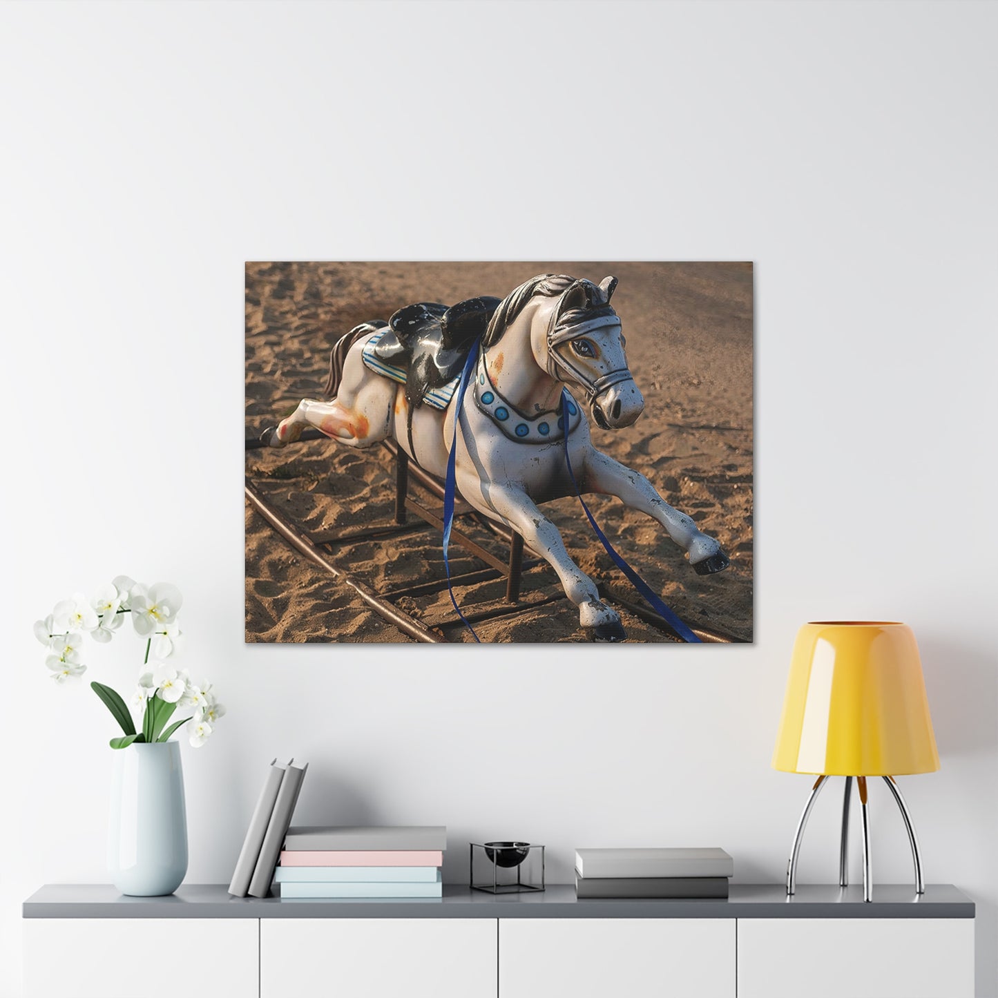 Rocking Horse - Canvas Stretched, 0.75"