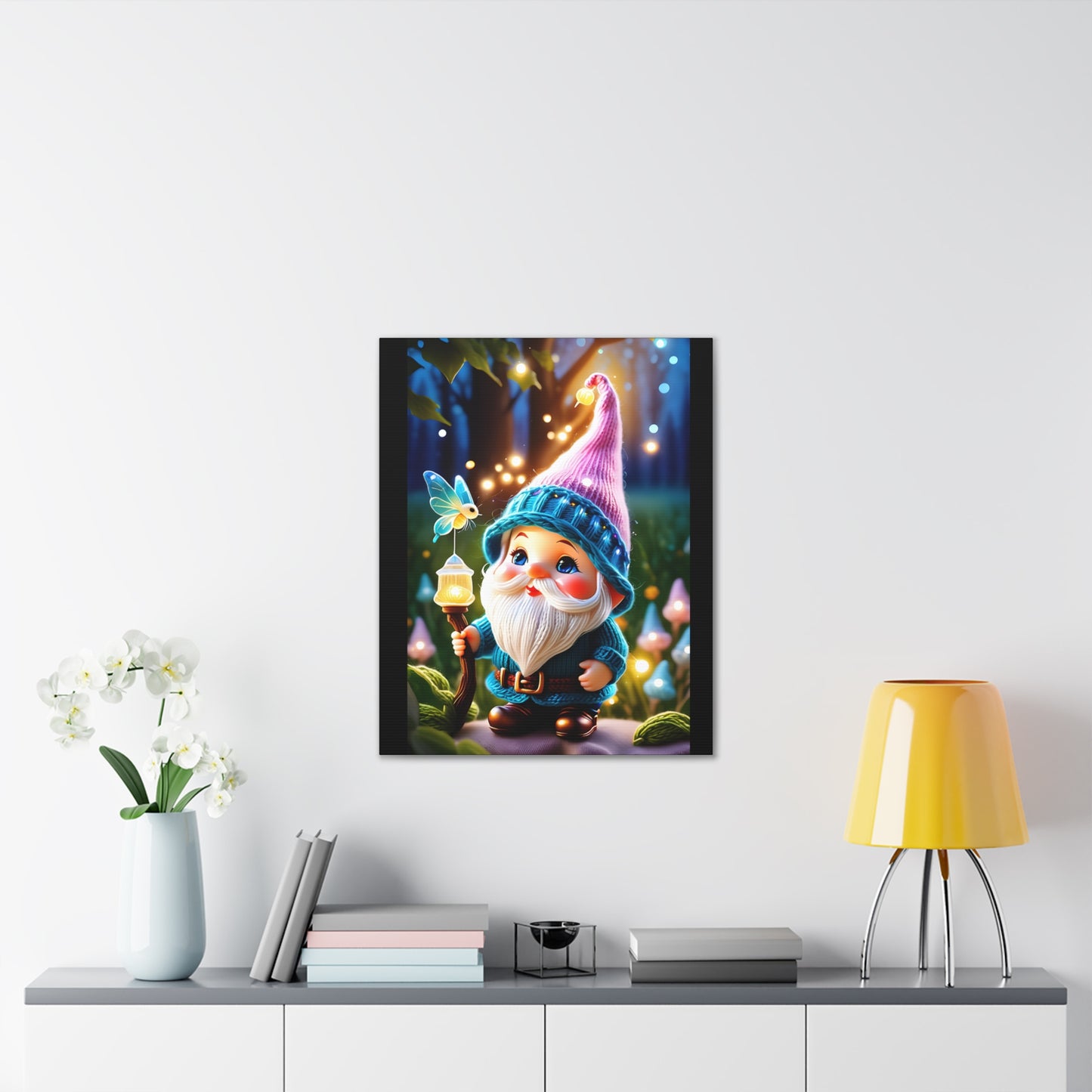 Gnome - Canvas Stretched, 0.75"