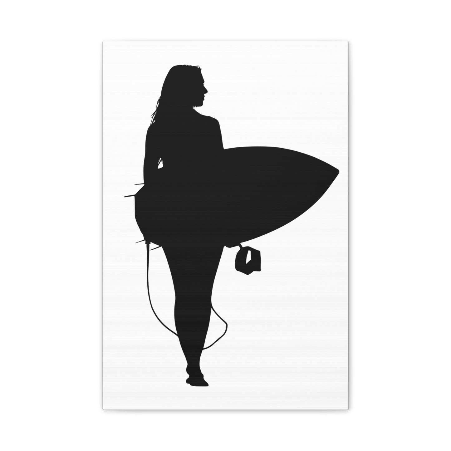 Surfer Girl - Canvas Stretched, 0.75"