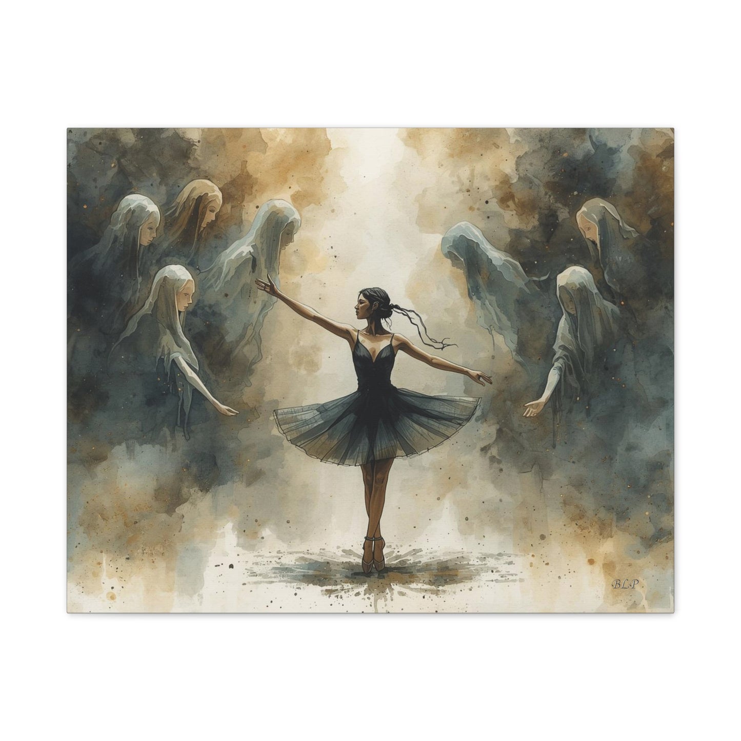 Haunted Ballerina - Canvas Stretched, 0.75" - Wall Art 2026 - Individuals