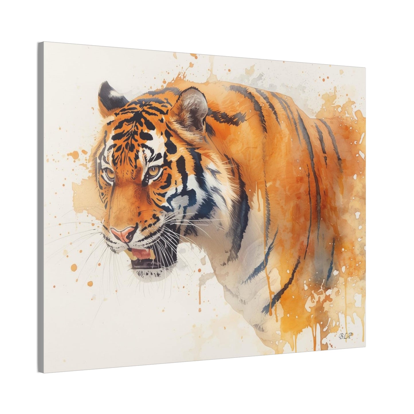 Tiger - Canvas Stretched, 0.75" - 2026 Wall Art - Animals
