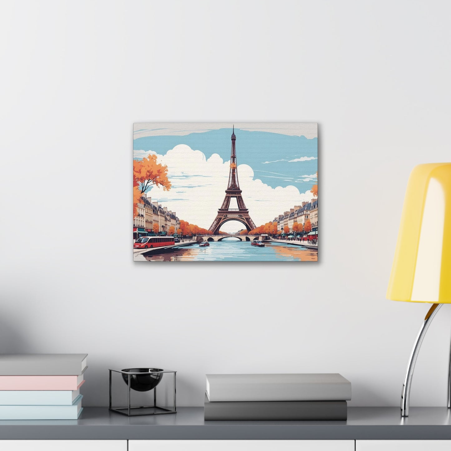 Eiffel Tower - Canvas Stretched, 0.75"