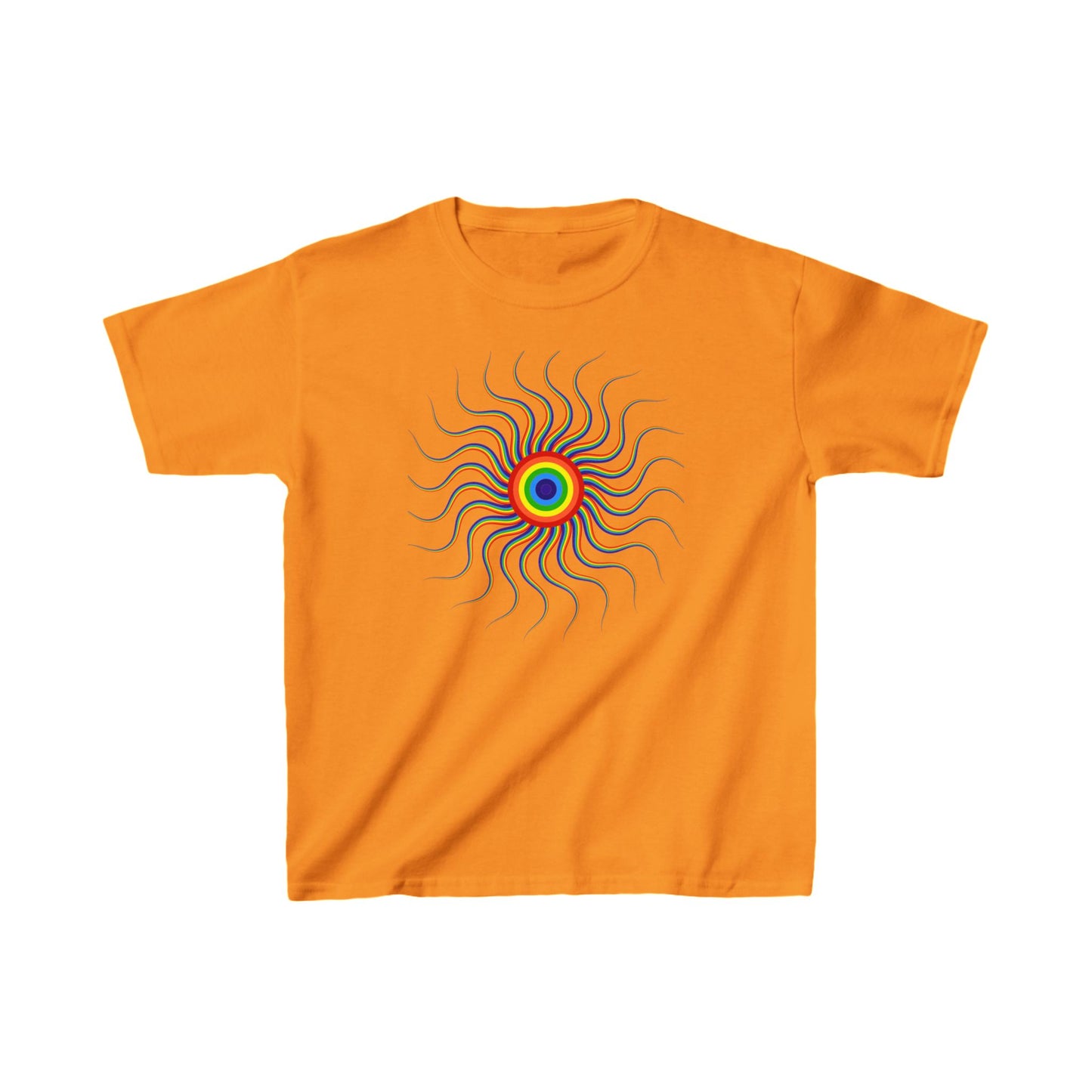 Kids - Crazy Sun -  Heavy Cotton™ T-Shirts