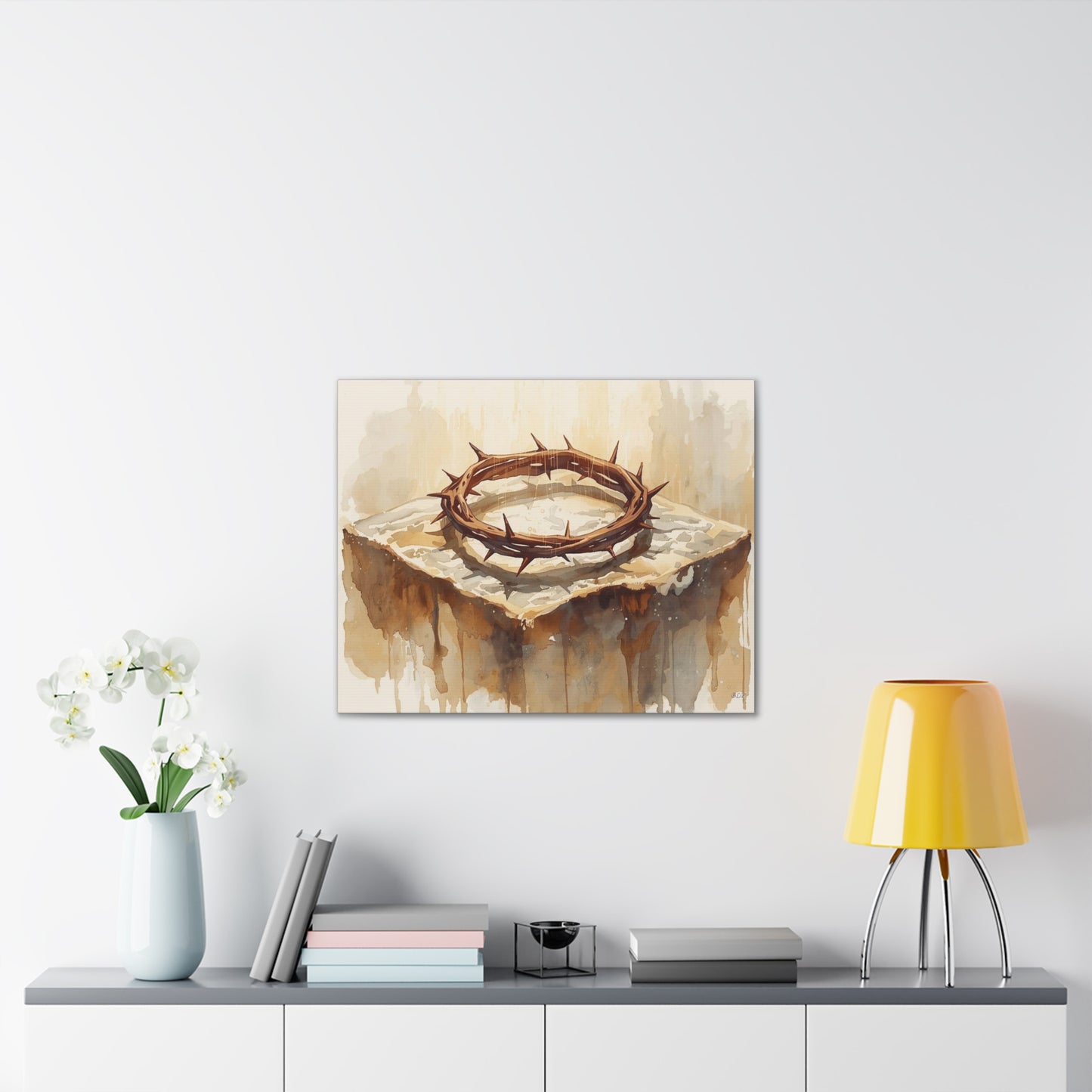Crown of Thorns - Canvas Stretched, 0.75" - 2026 Wall Art - Religion
