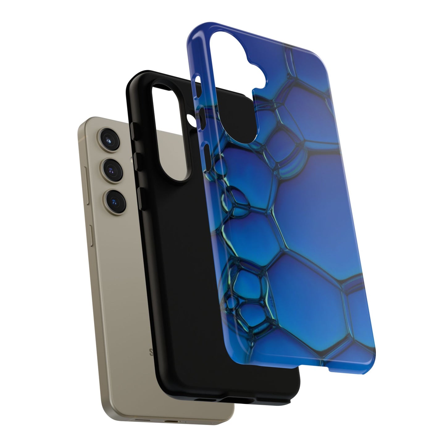 Blue Bubbles - Tough Cases - Whimsical Phone Cases