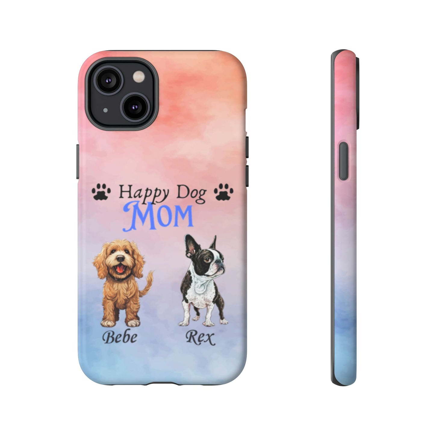 Dog Mom - Personalized - Whimsical Phone Cases - Mother's Day