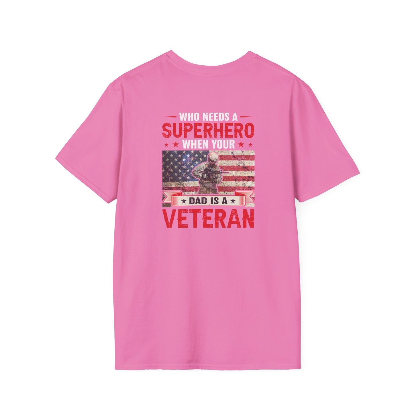 Military - Veteran - Unisex Softstyle T-Shirt