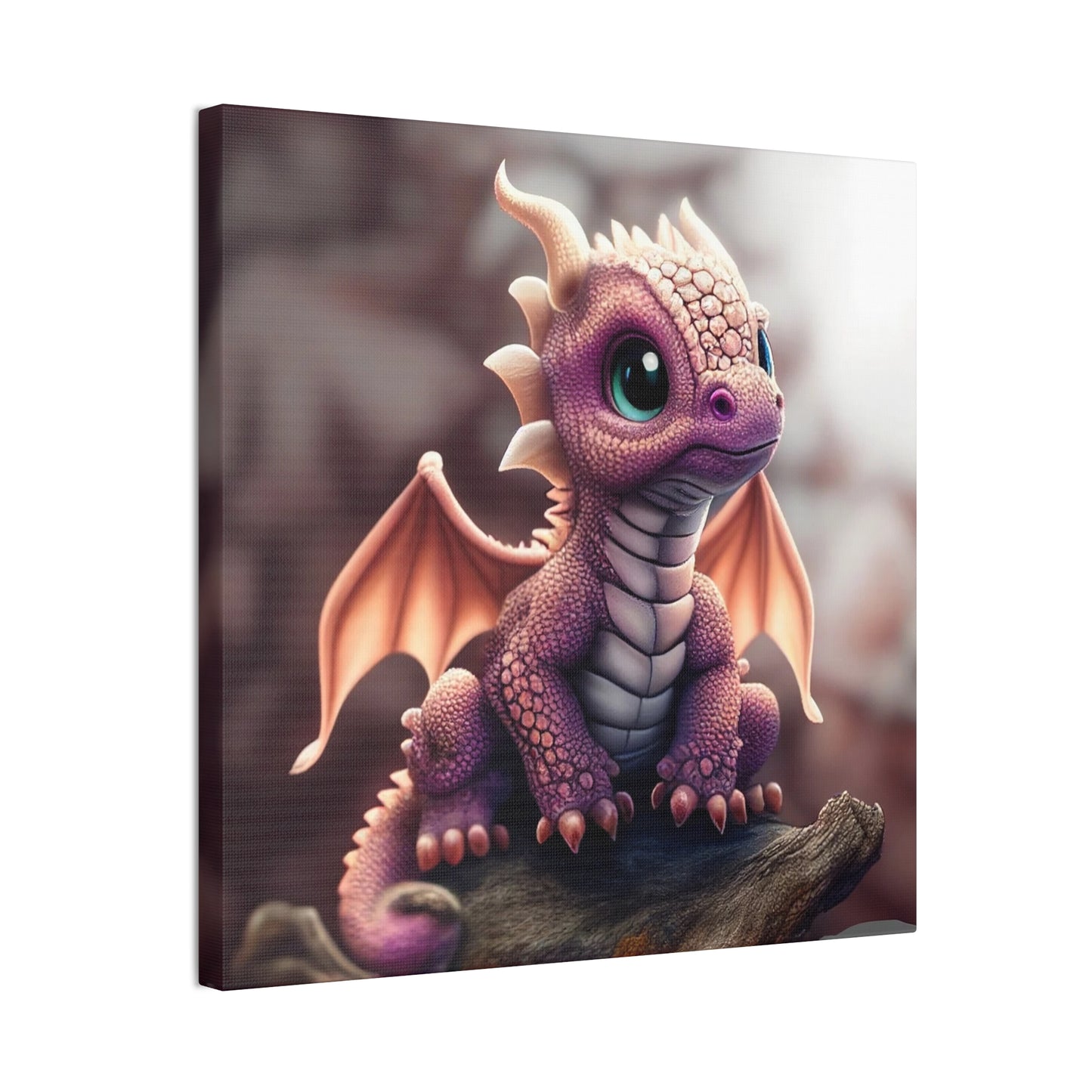 Baby Dragon - Canvas Stretched, 0.75"