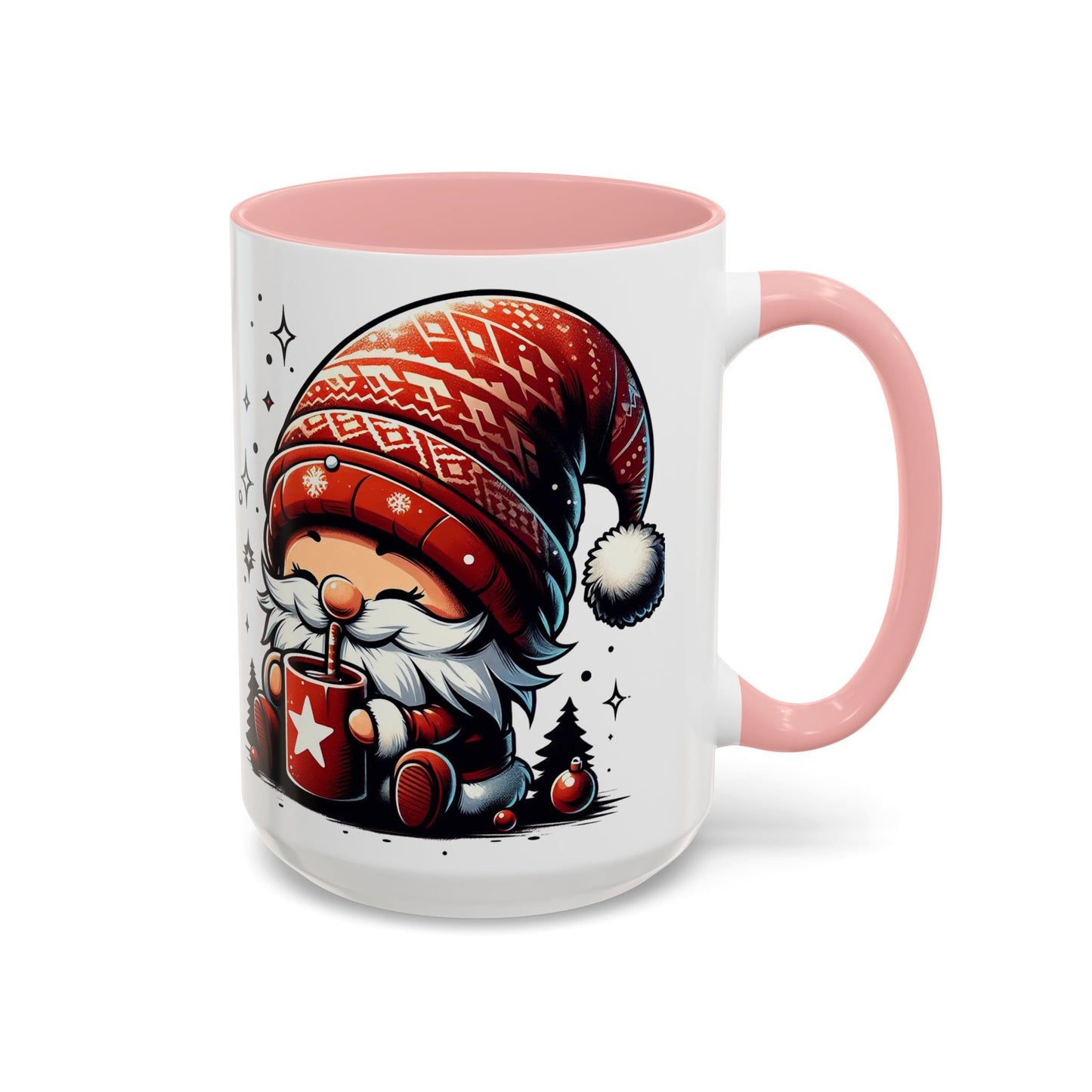 Elf - Accent Coffee Mug (11, 15oz) - Christmas