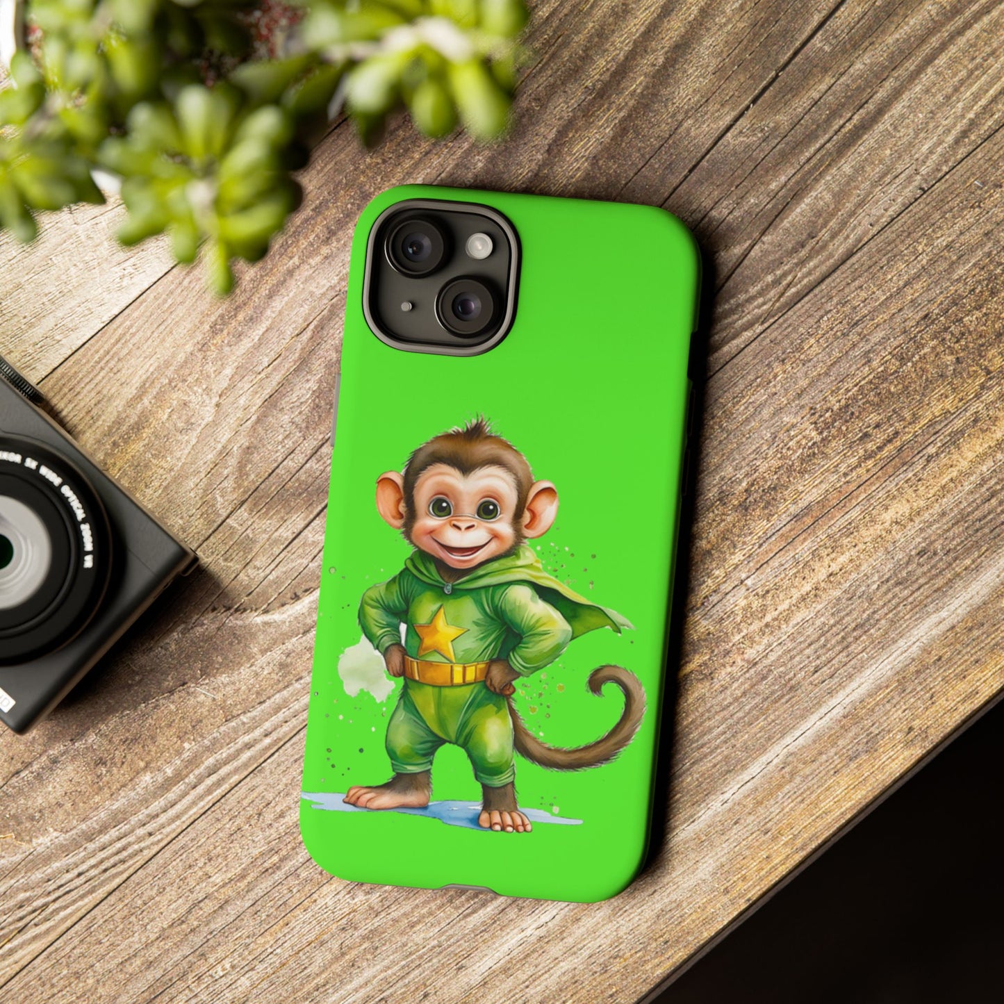 Super Chimp - Tough Whimsical Phone Cases