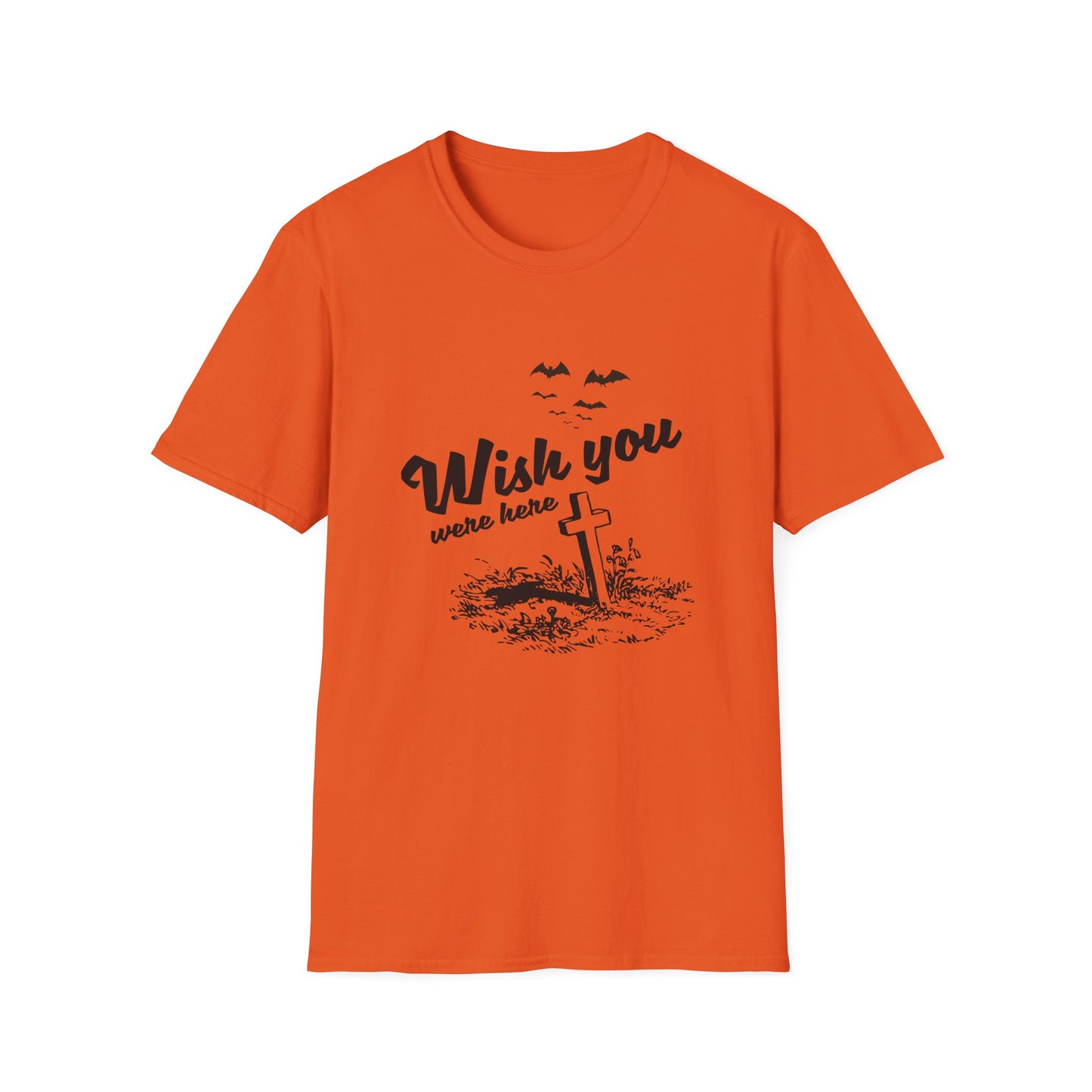 Wish you were here - Unisex Softstyle T-Shirt - Halloween