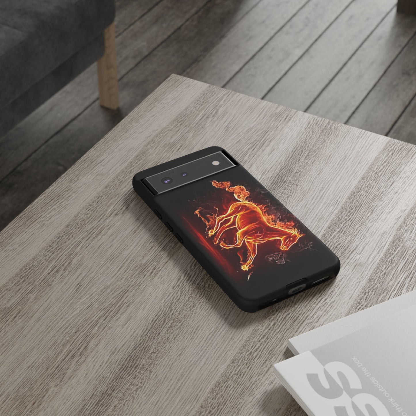 Burning Horse - Whimsical Phone Cases