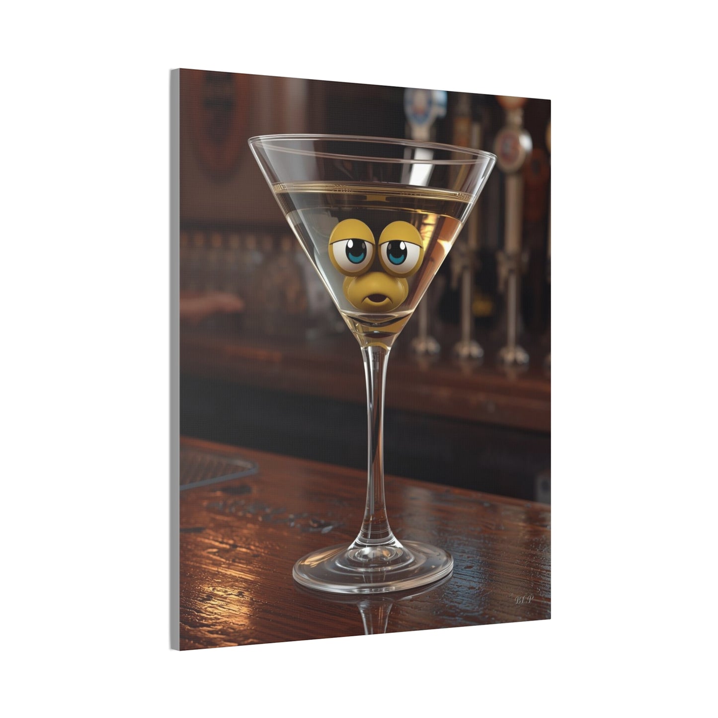 Single Drink - Canvas Stretched, 0.75" - 2026 Wall Art - Creative