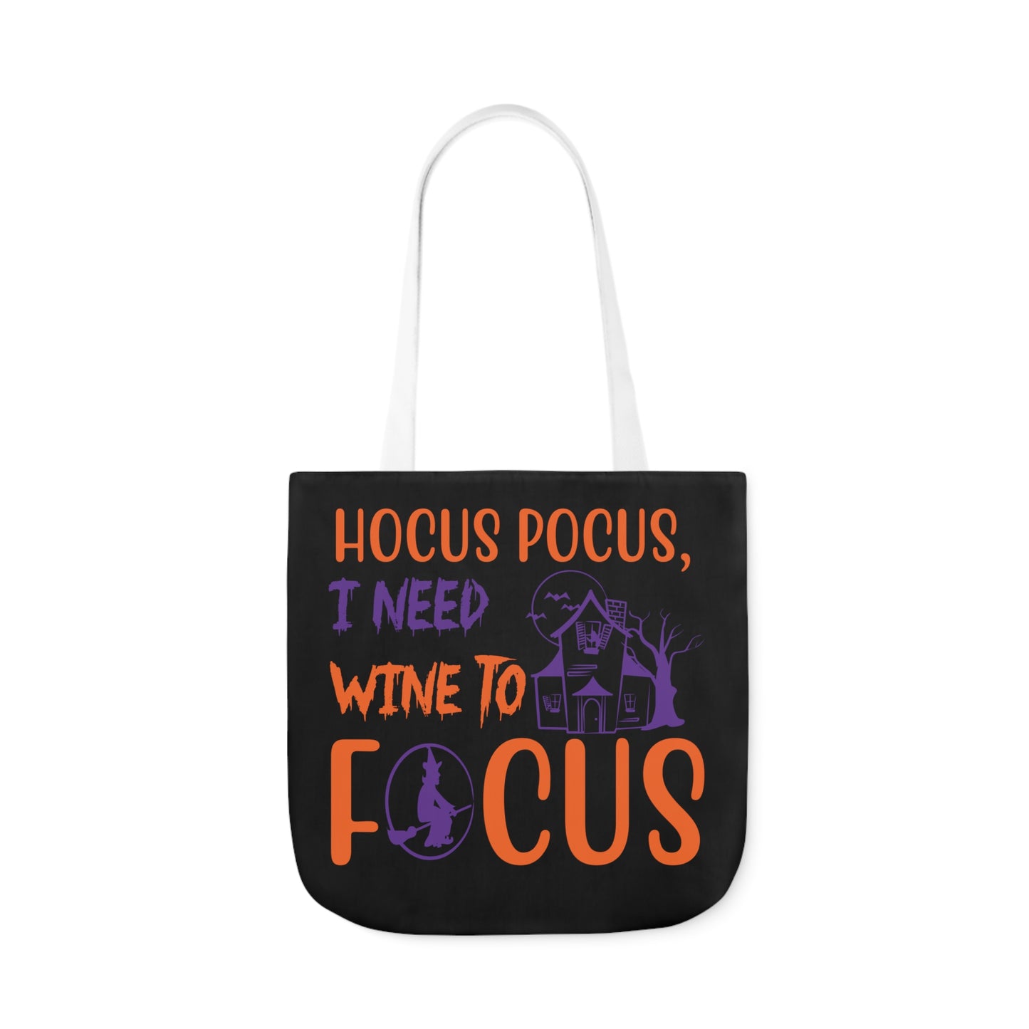 Hocus Pocus - Canvas Tote Bag, 5-Color Straps - Halloween