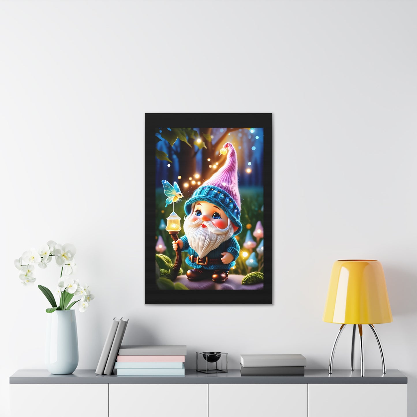 Gnome - Canvas Stretched, 0.75"