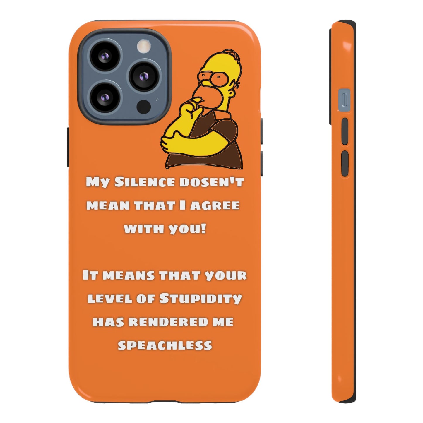 My Silence - Tough Cases - Whimsical Phone Cases