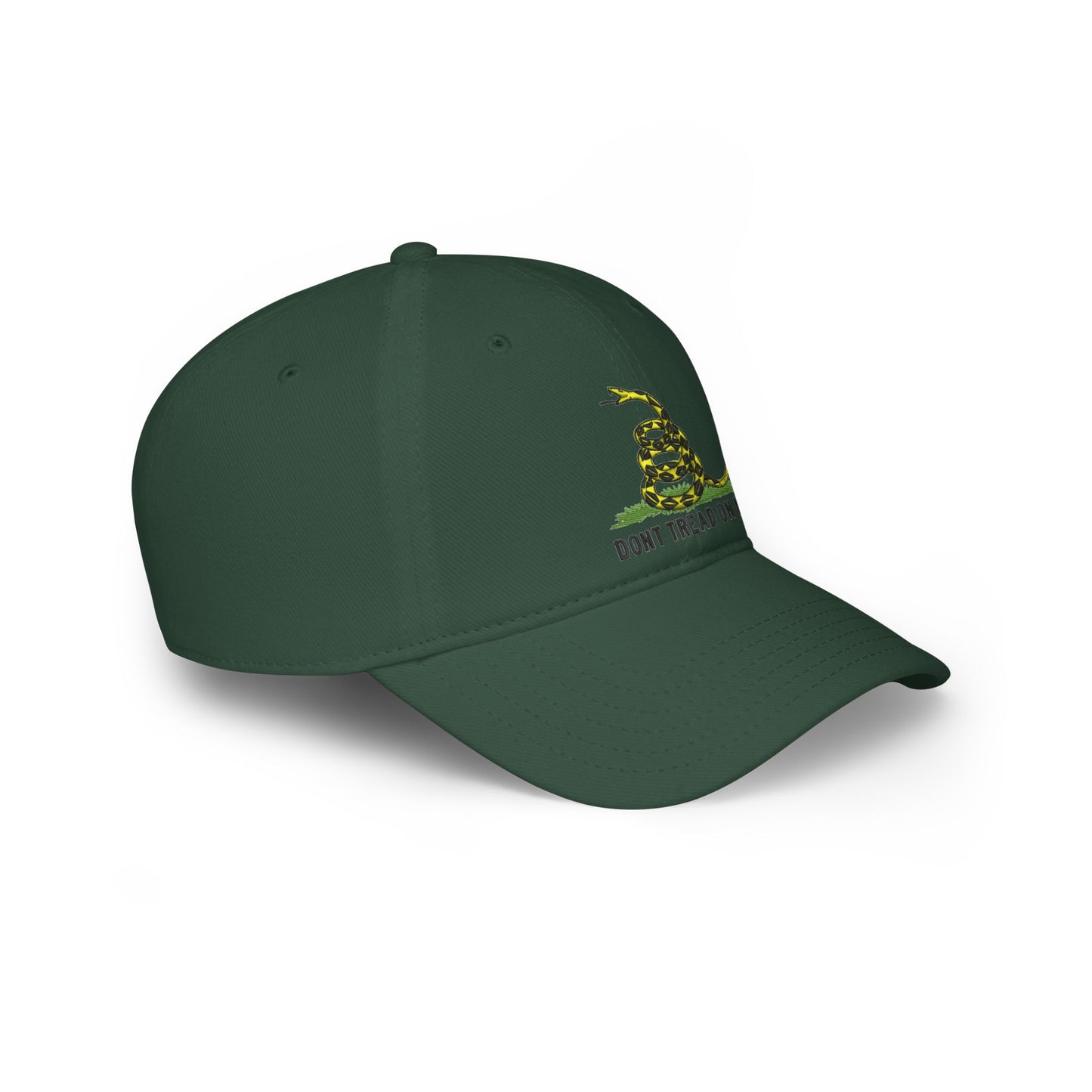 Don't Tread on Me - Low Profile Baseball Cap - Military - Father's Day - Veteran