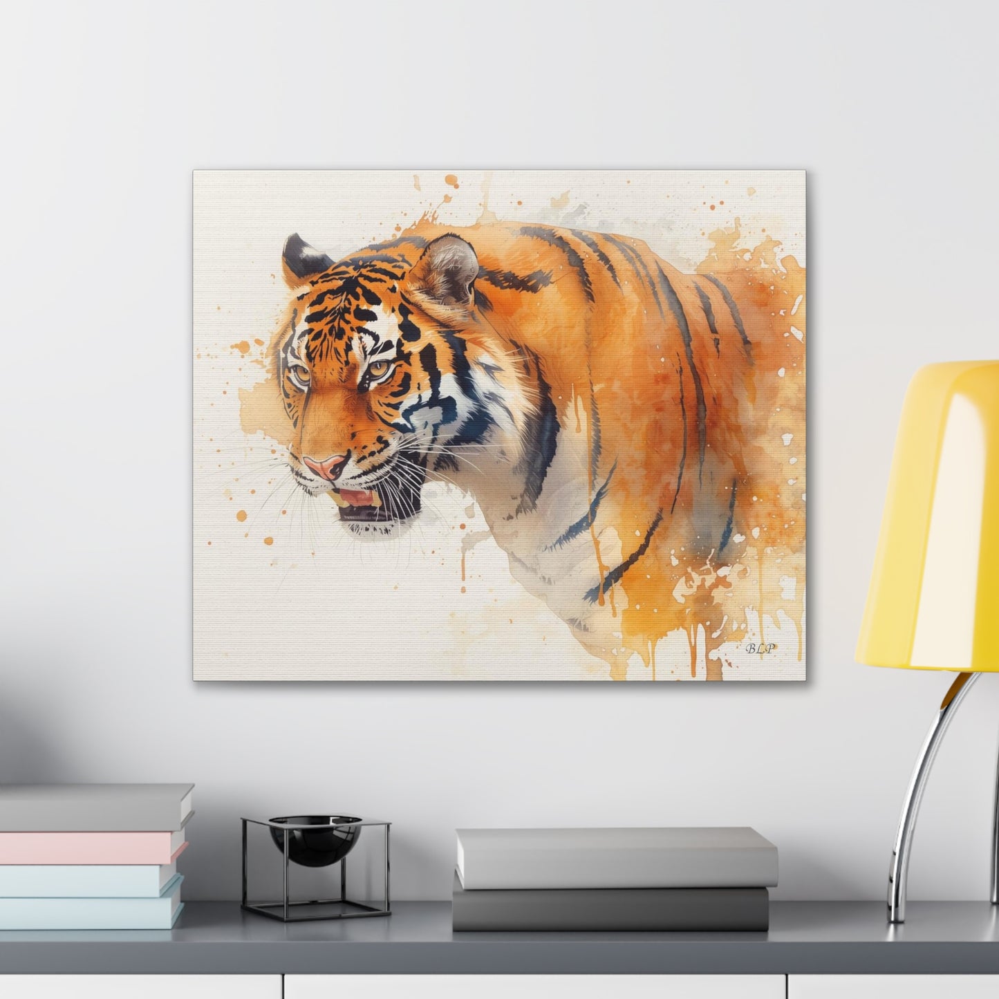 Tiger - Canvas Stretched, 0.75" - 2026 Wall Art - Animals