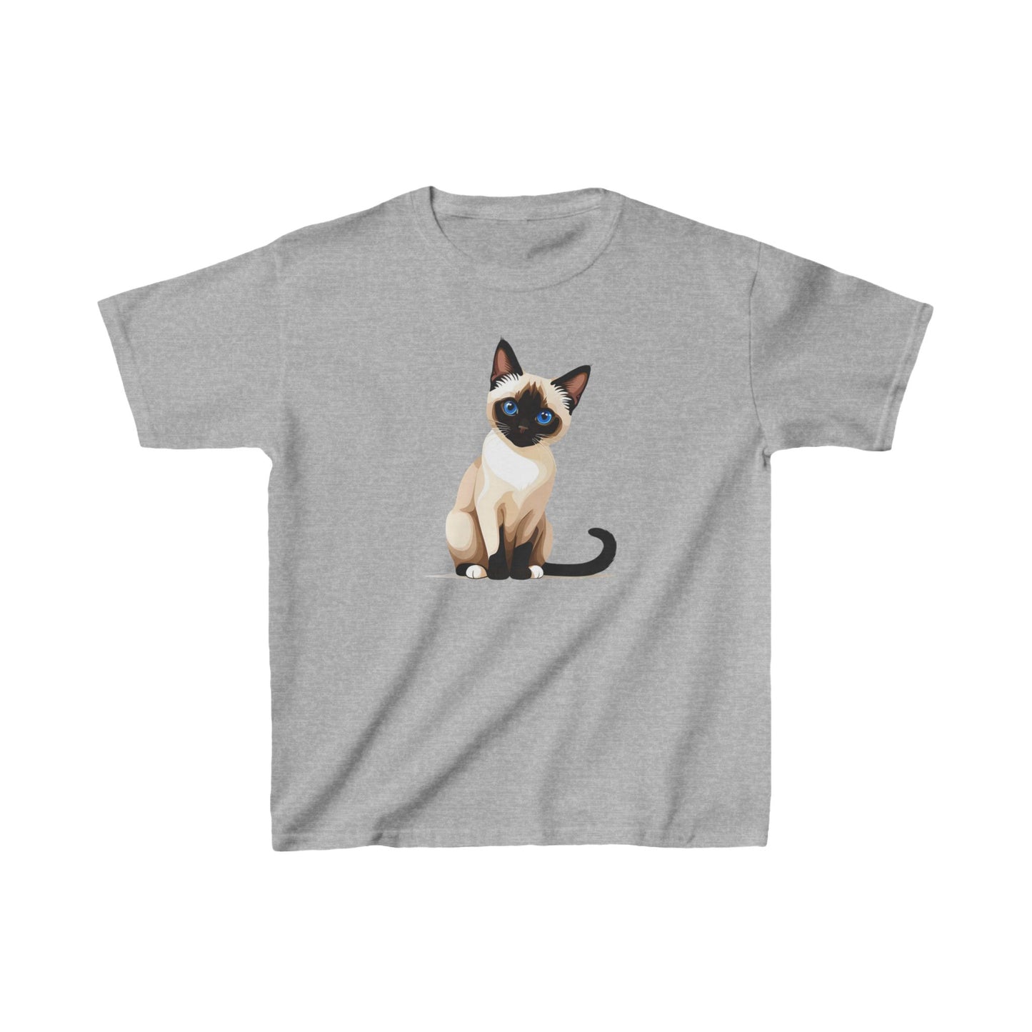 Kids - Siamese Cat - Heavy Cotton™ T-Shirts