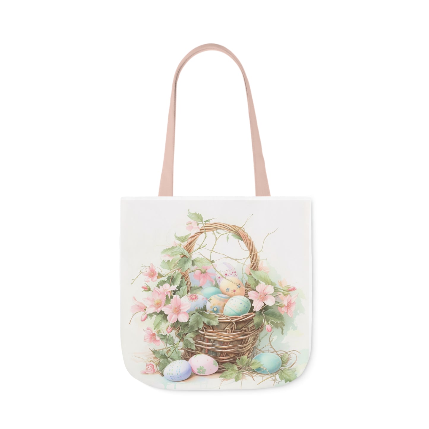 Easter - Canvas Tote Bag, 5-Color Straps - Easter