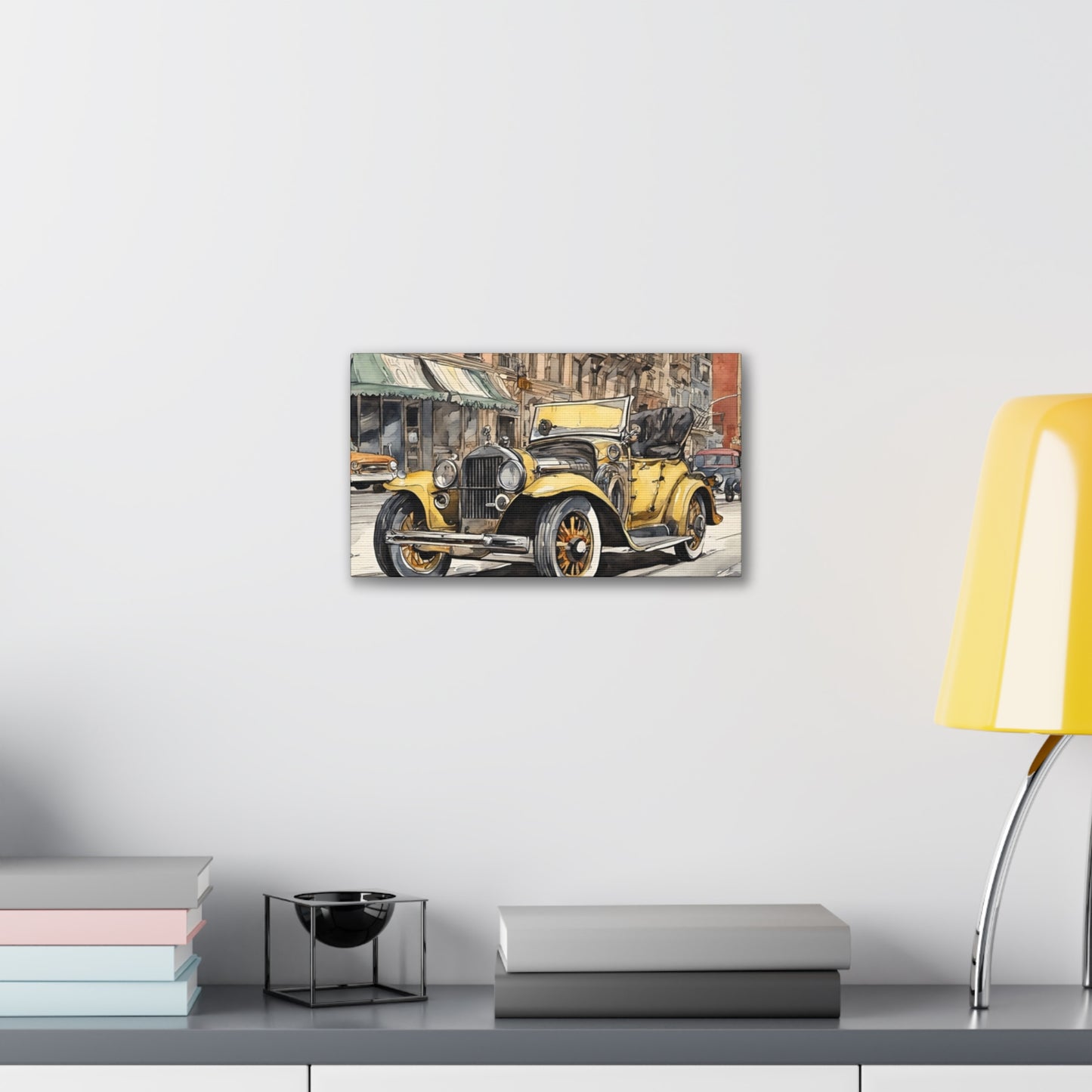 Antique Car - Canvas Stretched, 0.75" - Father's Day