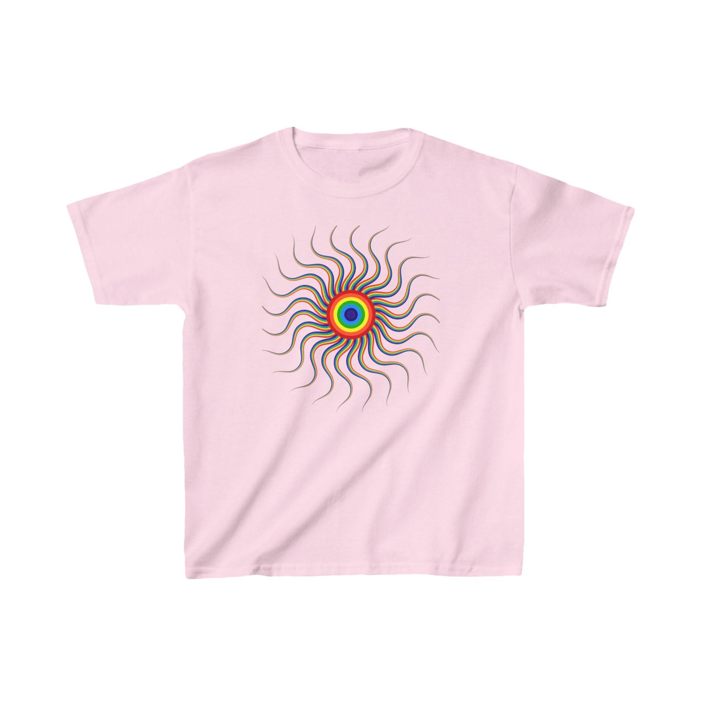 Kids - Crazy Sun -  Heavy Cotton™ T-Shirts