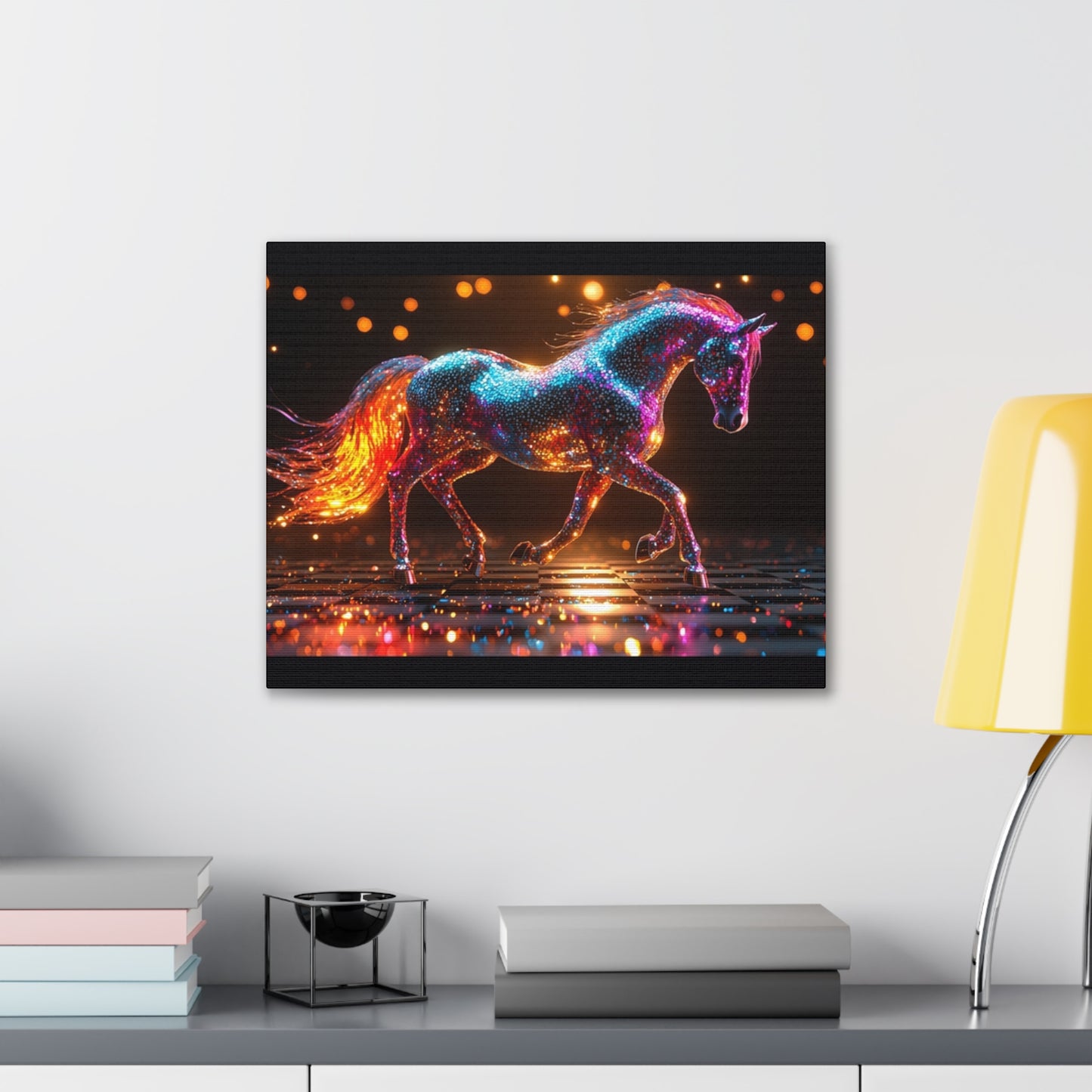 Bling Stallion - Canvas Stretched, 0.75"