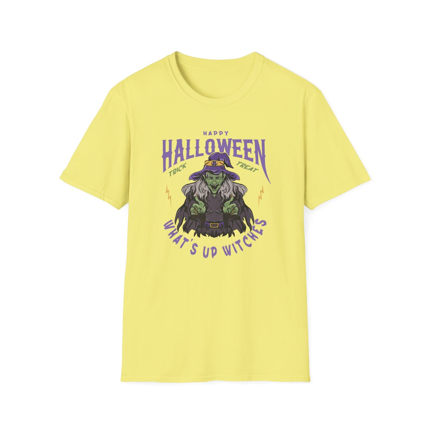 What's up Witches - Unisex Softstyle T-Shirt - Halloween