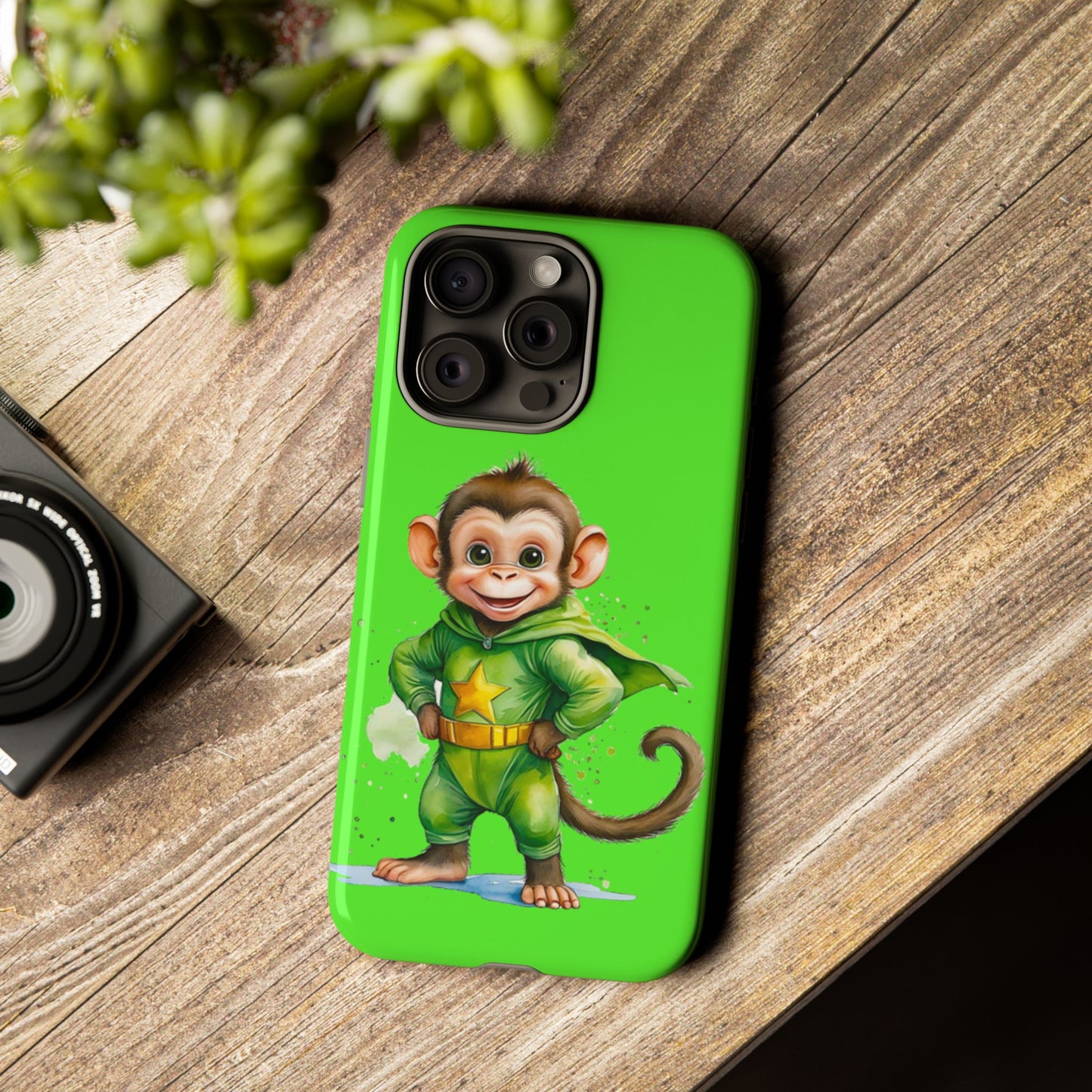 Super Chimp - Tough Whimsical Phone Cases