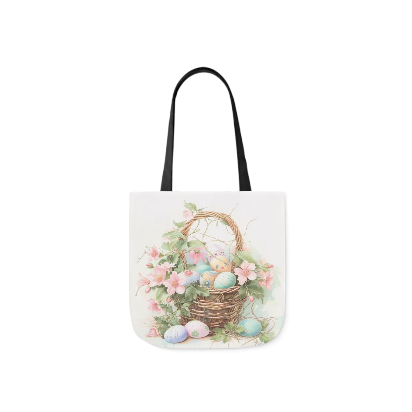 Easter - Canvas Tote Bag, 5-Color Straps - Easter